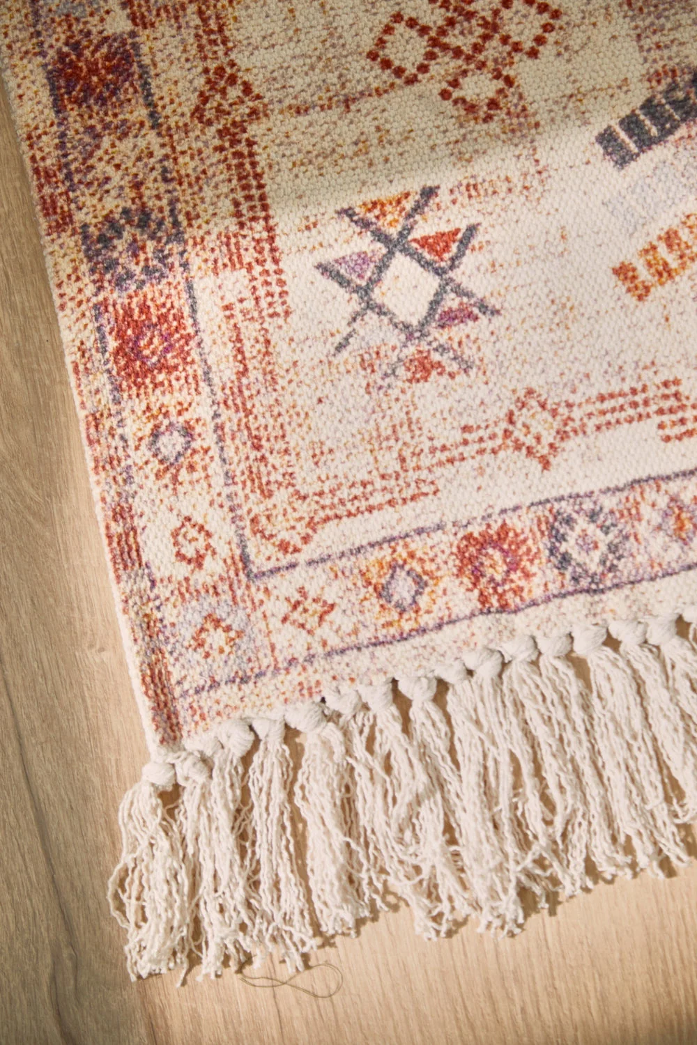 Alfombra de algodón marrón Tanger - Image 3