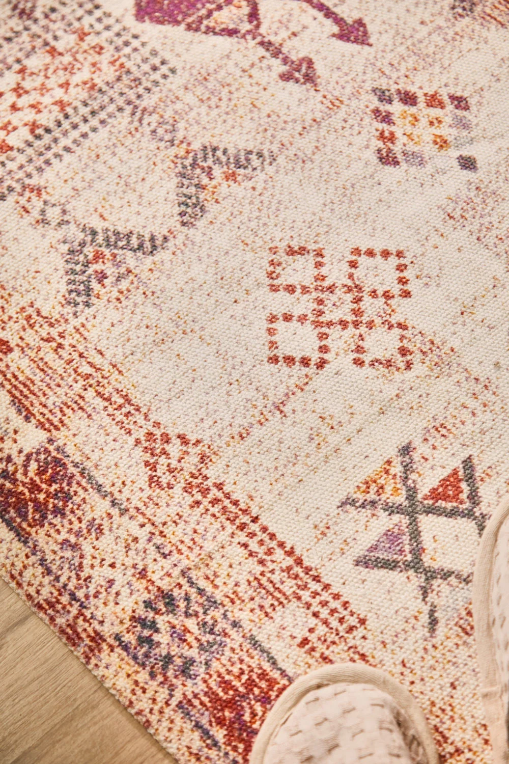 Alfombra de algodón marrón Tanger - Image 4