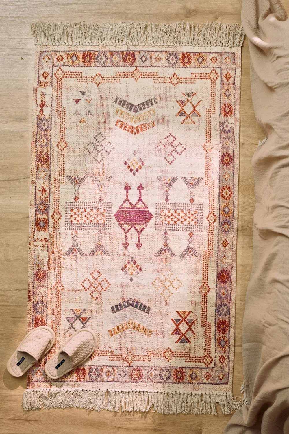 Alfombra de algodón marrón Tanger - Image 7