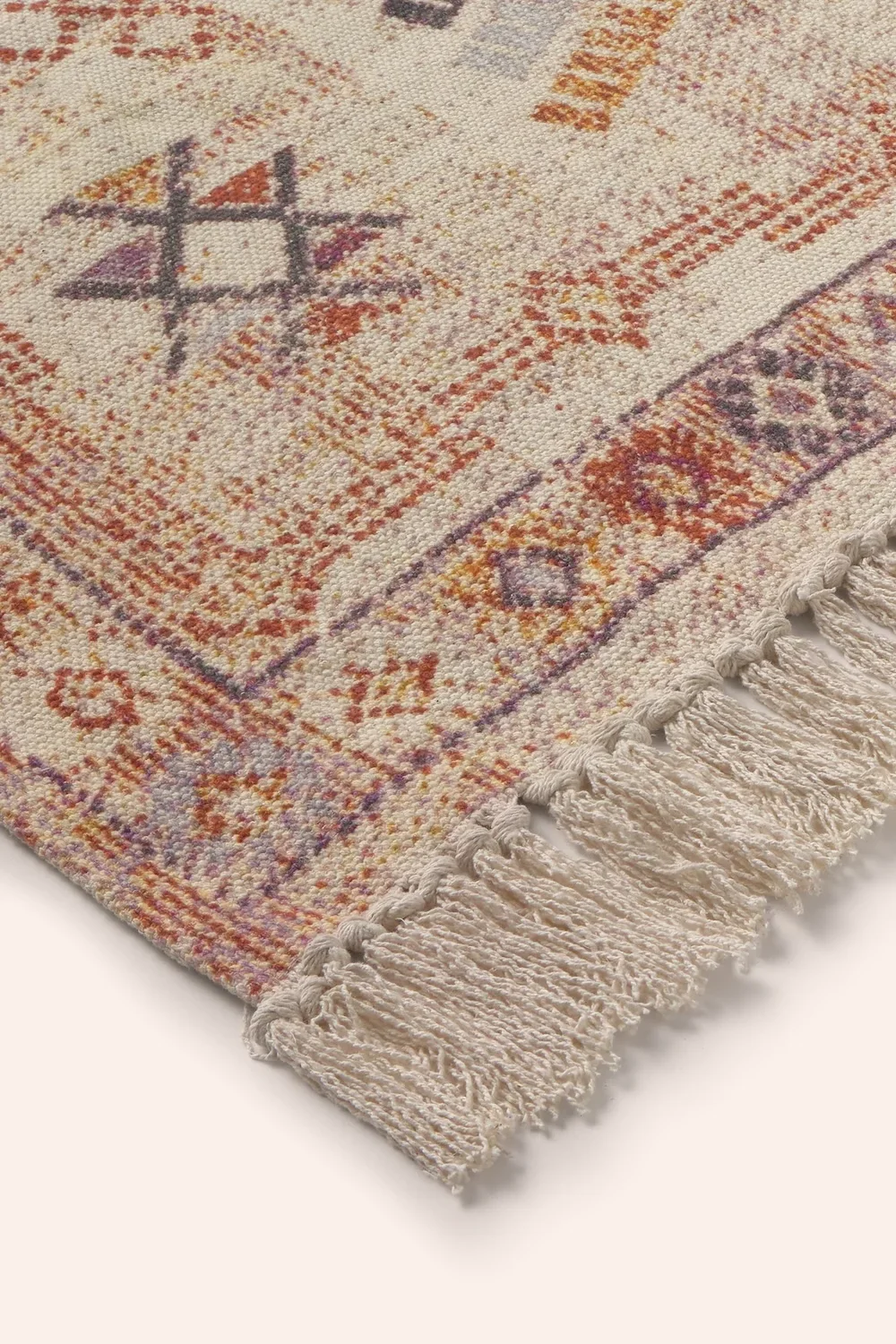 Alfombra de algodón marrón Tanger - Image 9