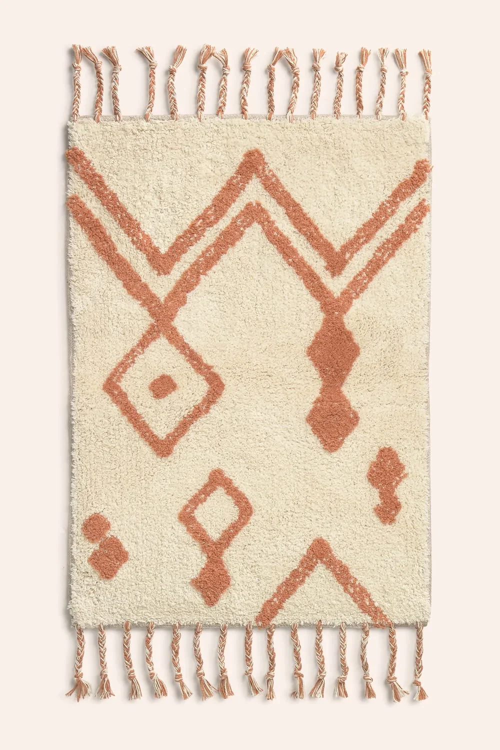 Alfombra de baño de algodón en tufting tierra Fauve - Image 4