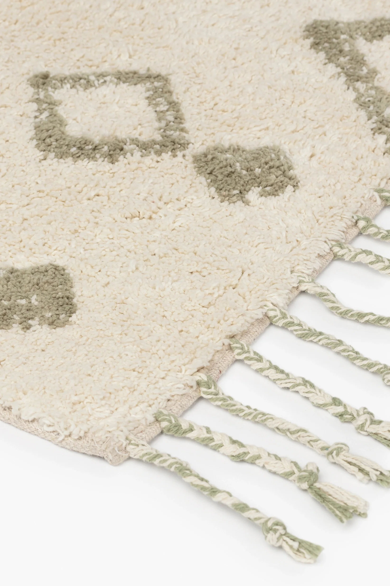 Alfombra de baño de algodón en tufting beige Fauve - Image 3