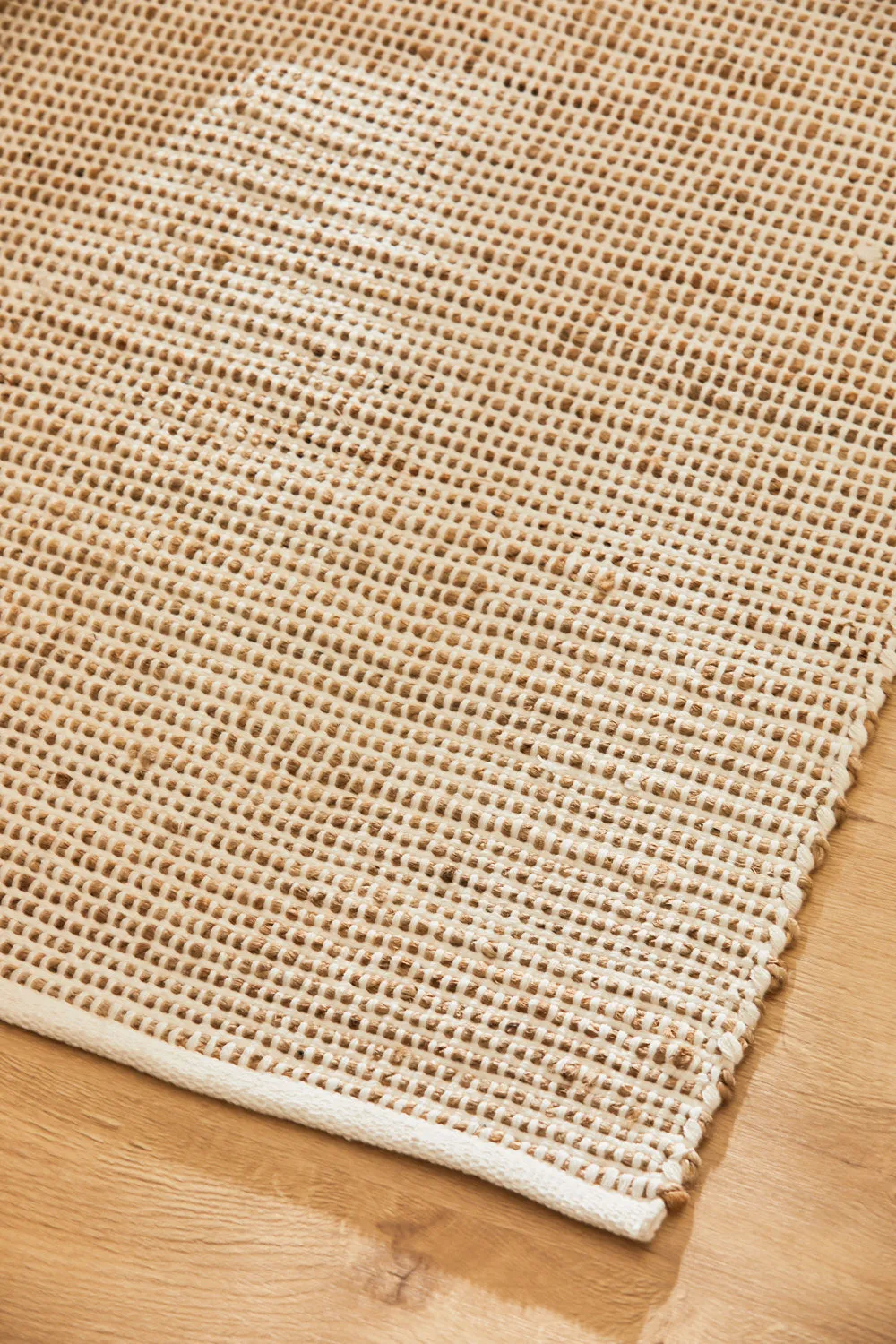 Alfombra de yute y algodón crudo West - Image 14