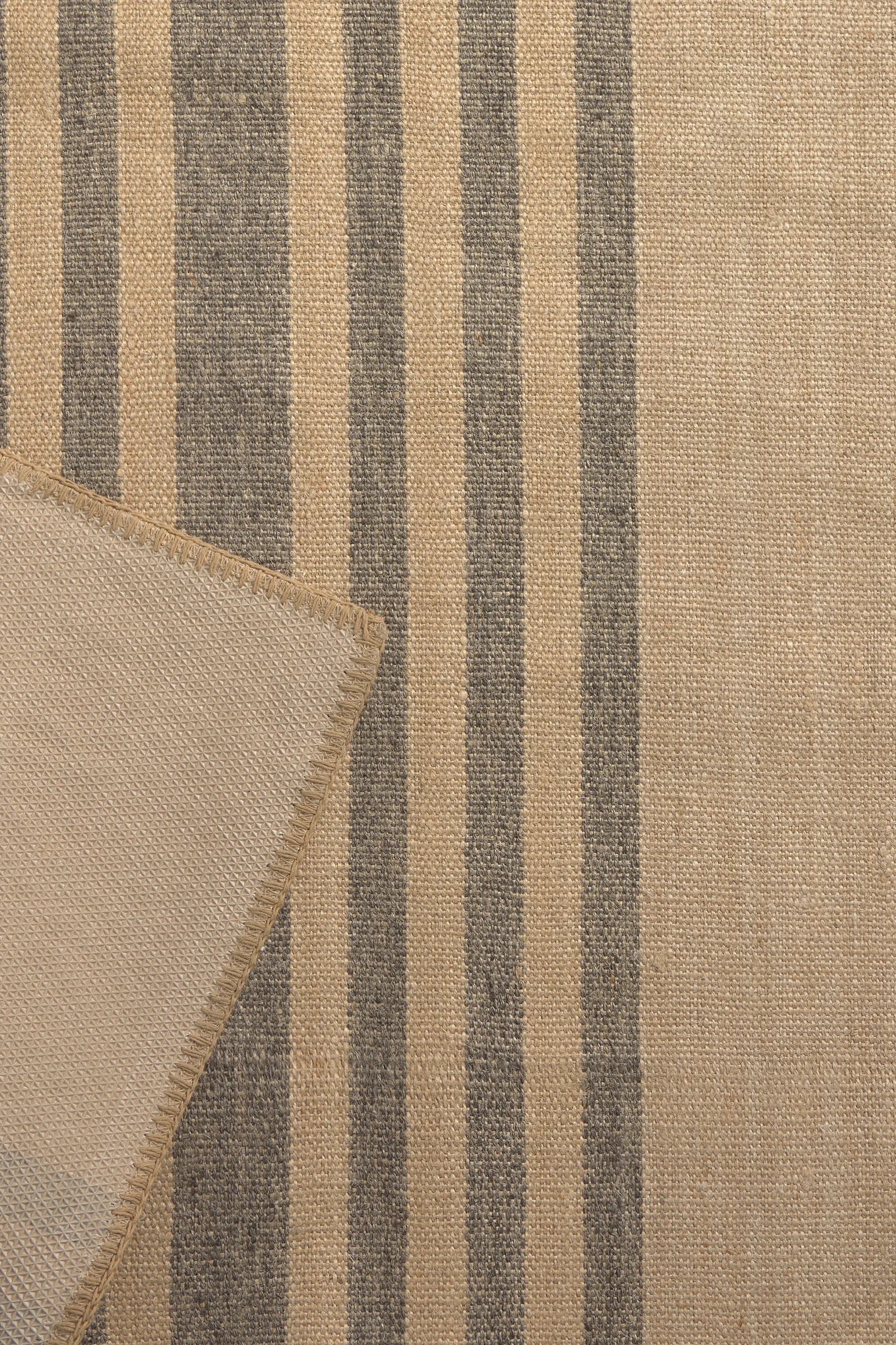 Alfombra pasillera de yute con antideslizante Albons - Image 6