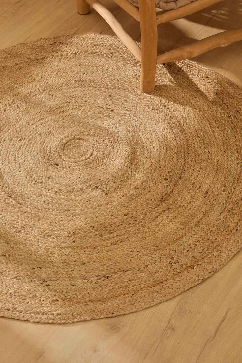 Alfombra de yute redonda Ural - Image 7
