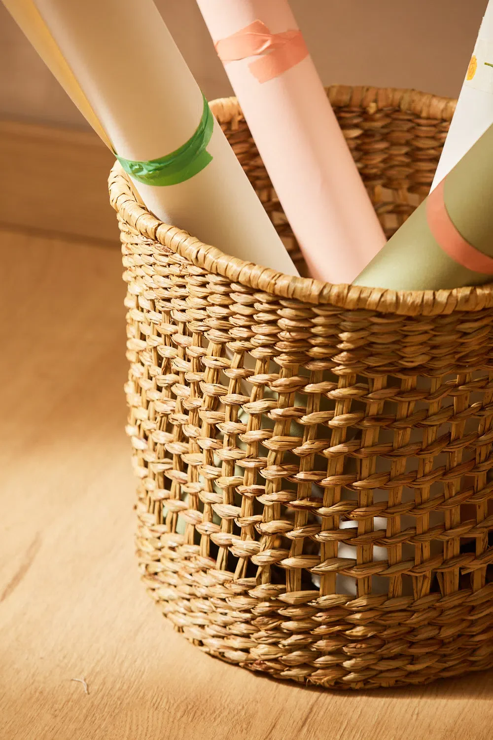 Cesto papelera de junco de mar Lyon - Image 3