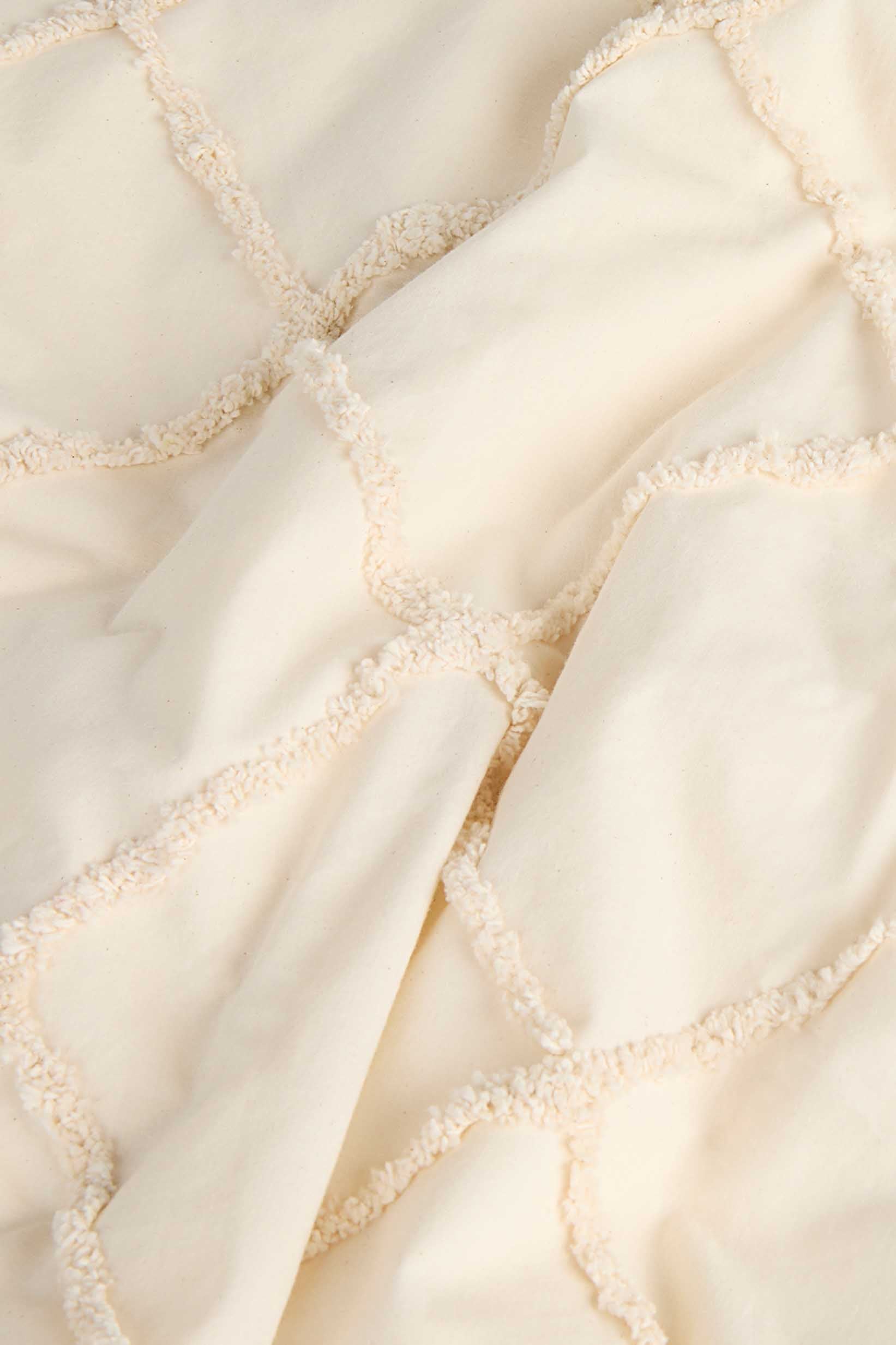 Colcha con tufting crudo Royal - Image 5