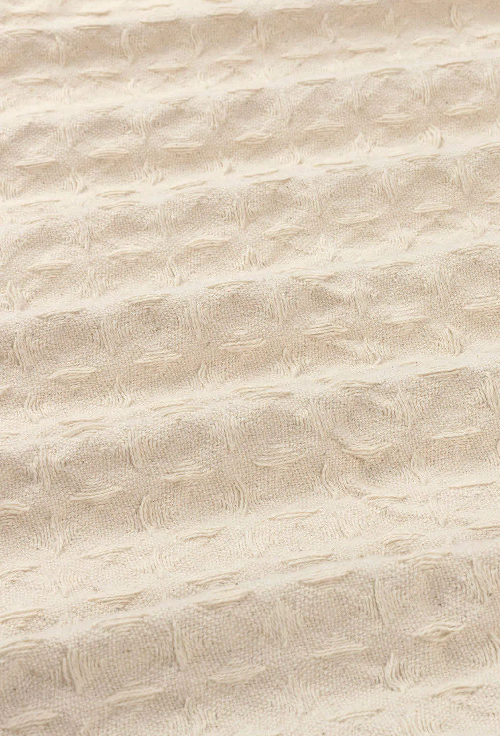 Colcha de algodón nido de abeja crudo Panal - Image 6