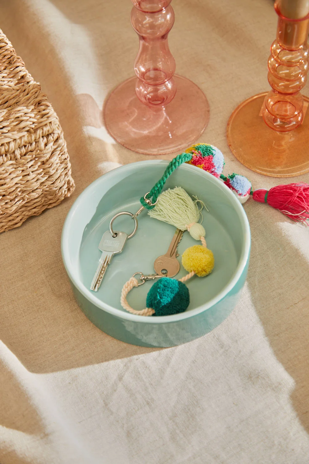 Cuenco de cerámica turquesa Sasha - Image 5