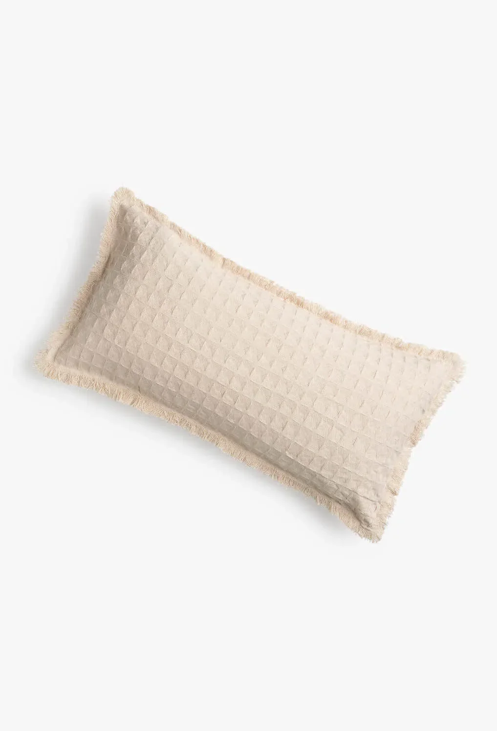 Funda de cojín nido de abeja crudo Panal - Image 4