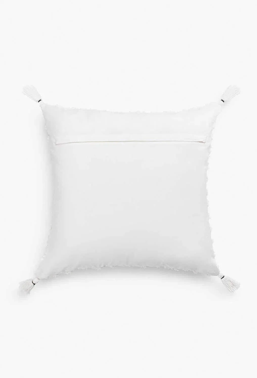 Funda de cojín con relieve de rombos blanco Royal - Image 10