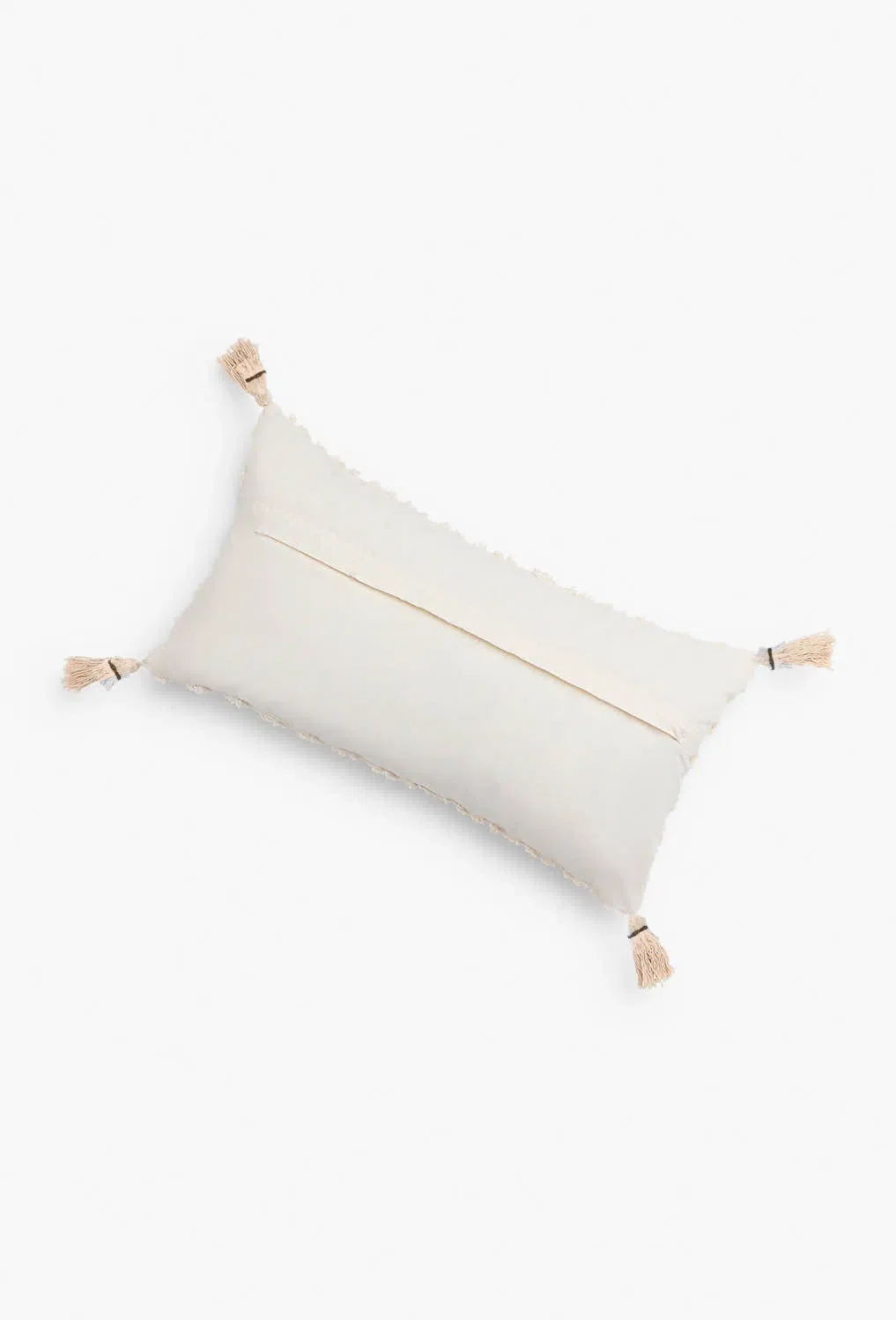 Funda de cojín con relieve de rombos crudo Royal - Image 5