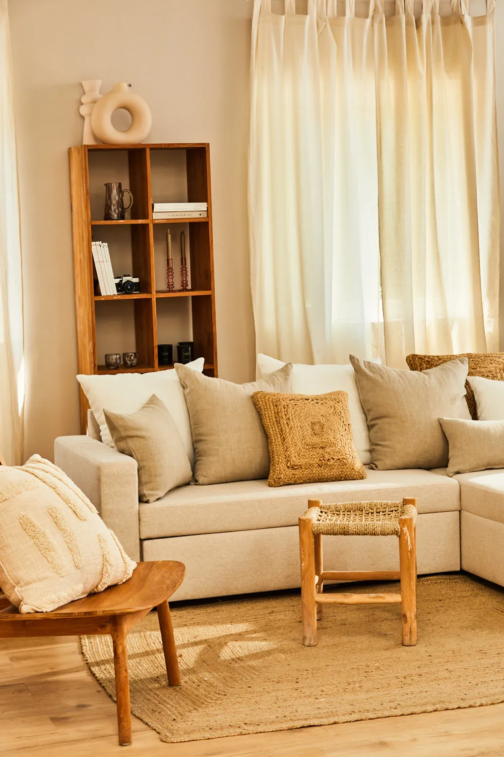 Funda de cojín de yute Ural - Image 11