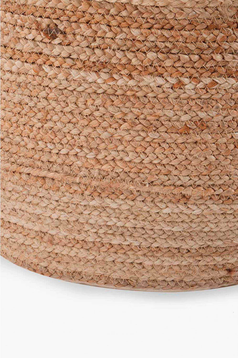 Puf redondo de yute Ural - Image 4