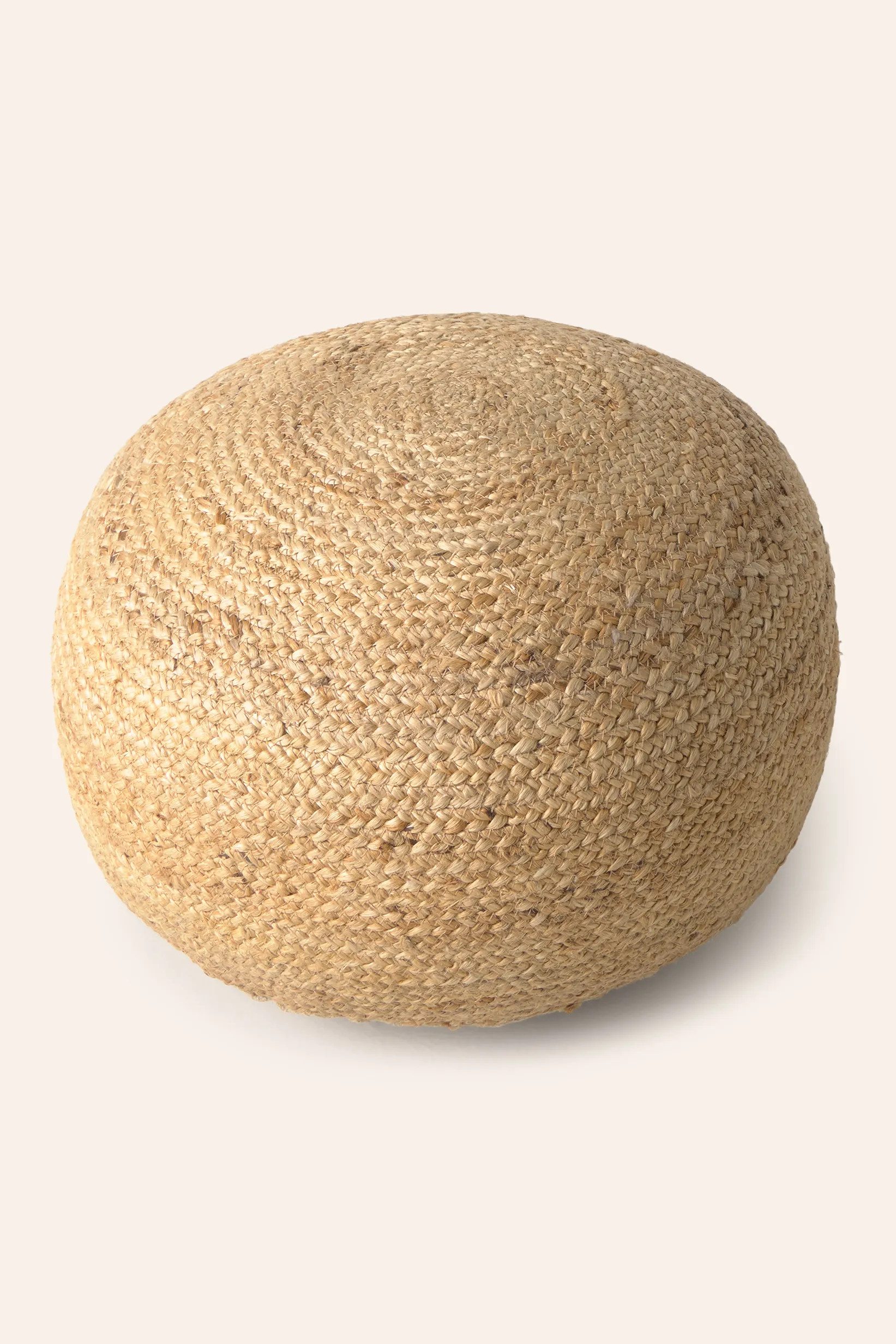 Puf redondo de yute Ural - Image 7