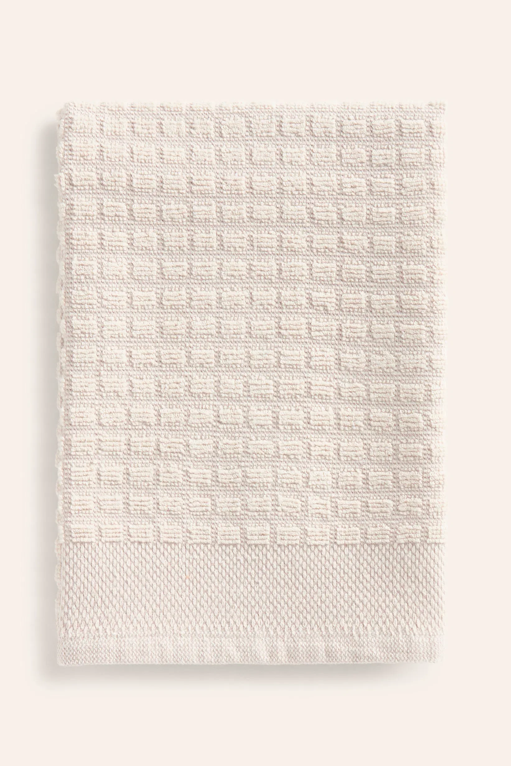 Set de 2 trapos de cocina de algodón gris Oporto - Image 3