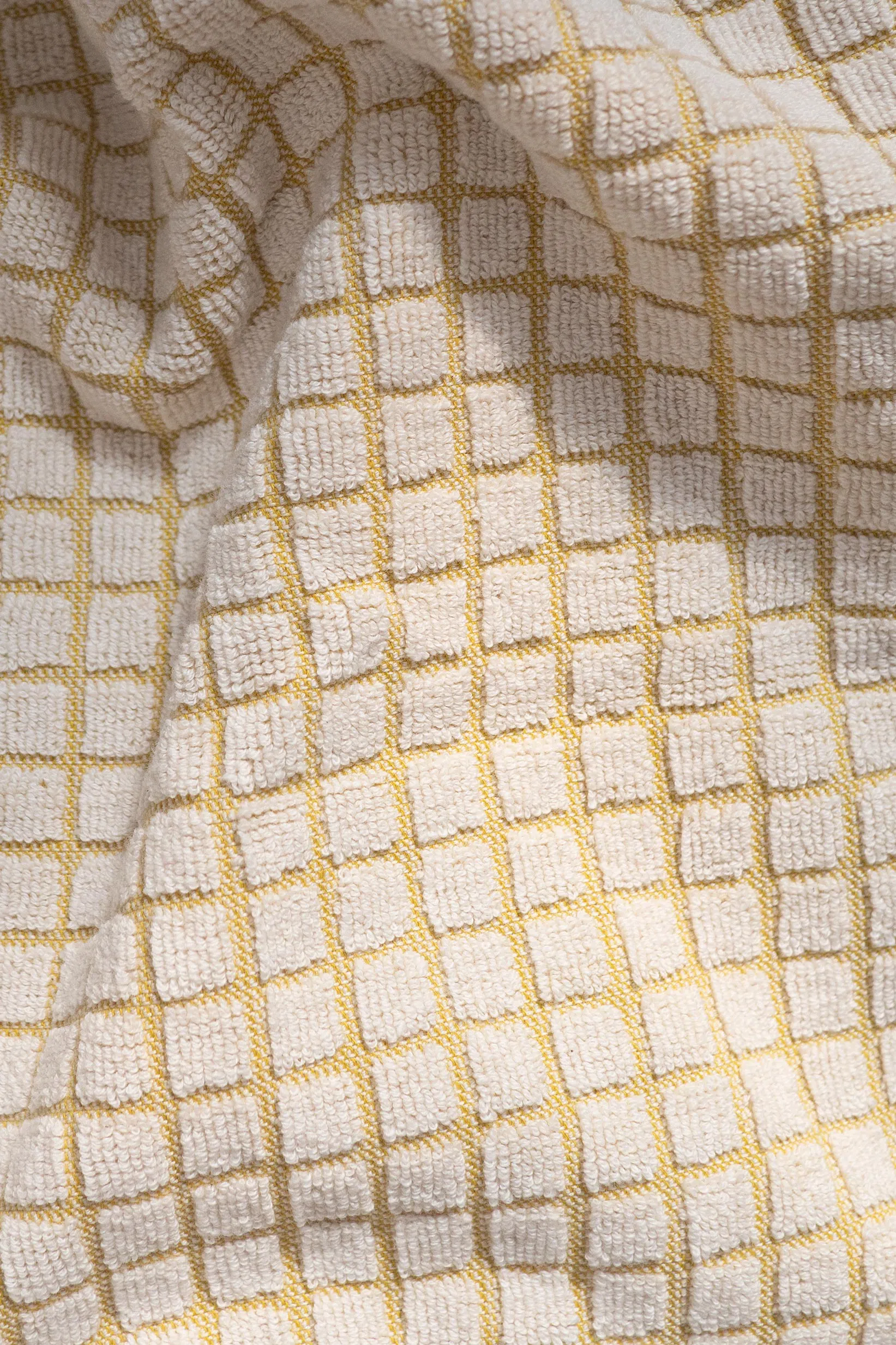 Set de 2 trapos de cocina de algodón mostaza Oporto - Image 5