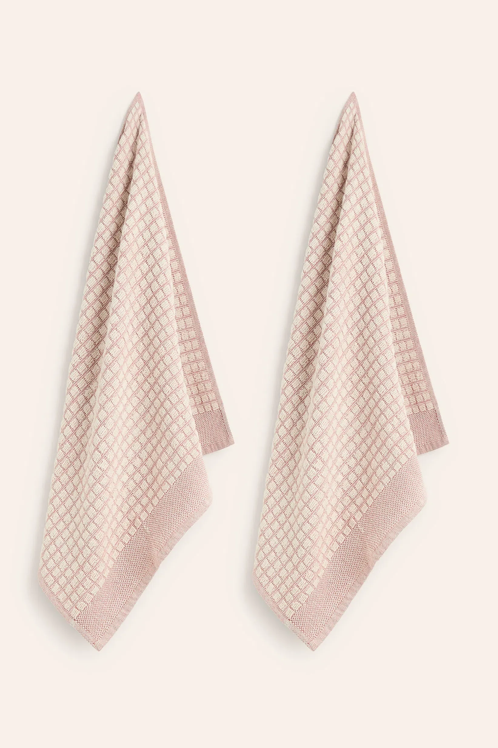 Set de 2 trapos de cocina de algodón tierra Oporto - Image 5