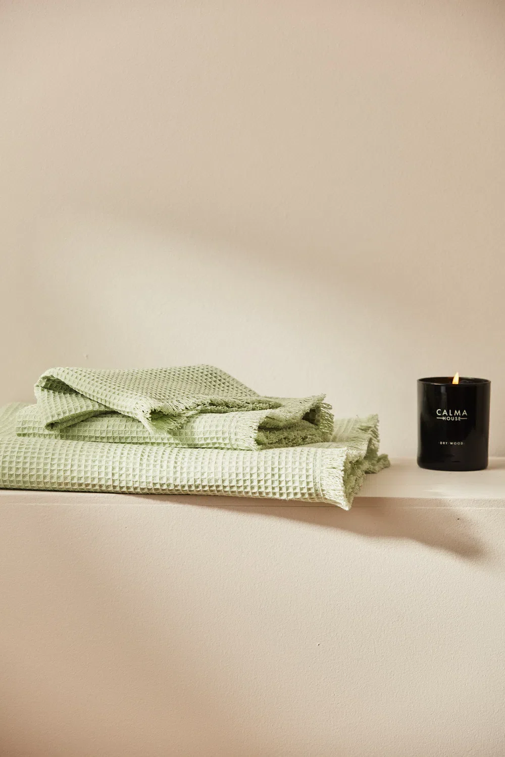 Toalla de baño verde claro Marte - Image 3